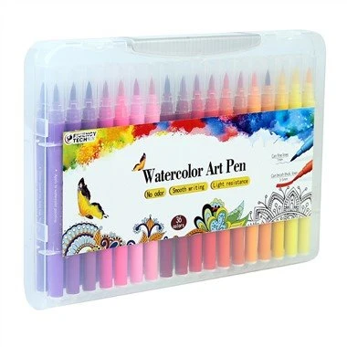 Stylo marqueur pinceau multicolore durable