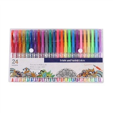 Ensemble de stylos gel 24 couleurs