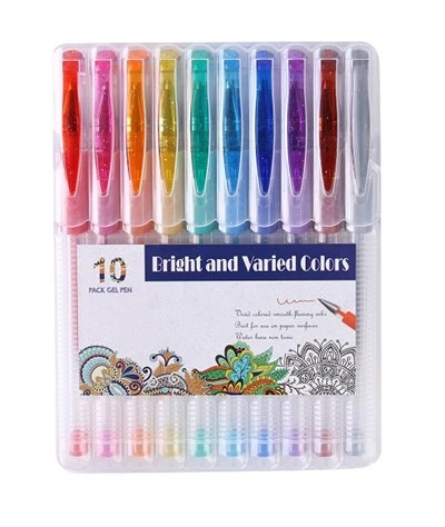 Stylos gel scintillants